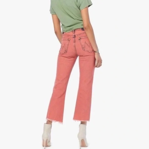 MOTHER The Tripper Crop Fray “Juicy Fruit” Jeans - Picture 2 of 14